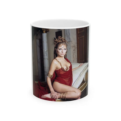 Julie Ege #254 (Vintage Female Icon) White Coffee Mug-11oz-Go Mug Yourself