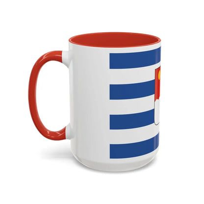 Flag of Batumi Georgia - Accent Coffee Mug-Go Mug Yourself