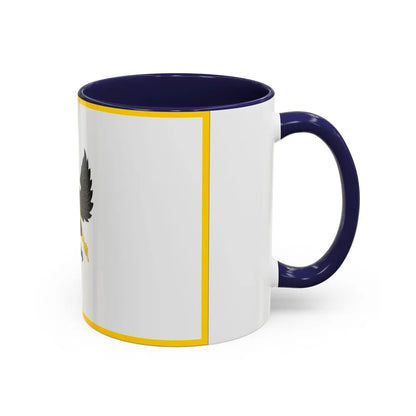 Flag of Chernihiv Ukraine - Accent Coffee Mug-Go Mug Yourself