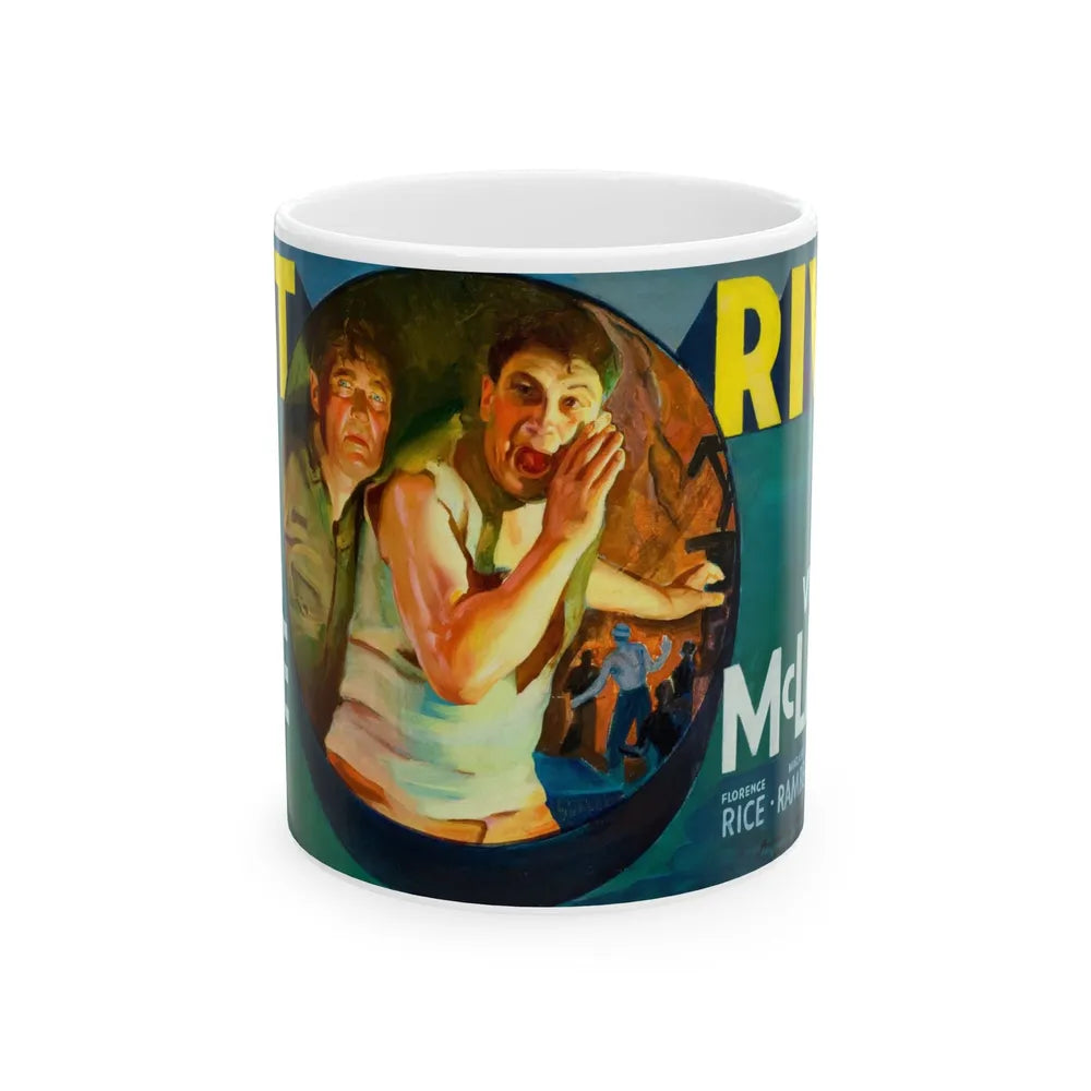 East River, movie poster advertisement - White Coffee Mug-11oz-Go Mug Yourself