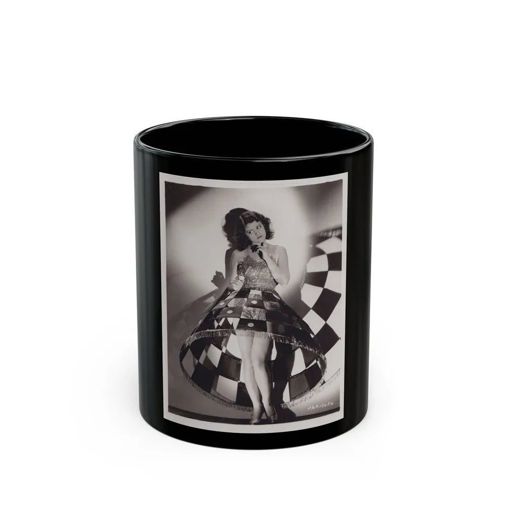 Lillian Roth #30 (Vintage Female Icon) Black Coffee Mug-11oz-Go Mug Yourself