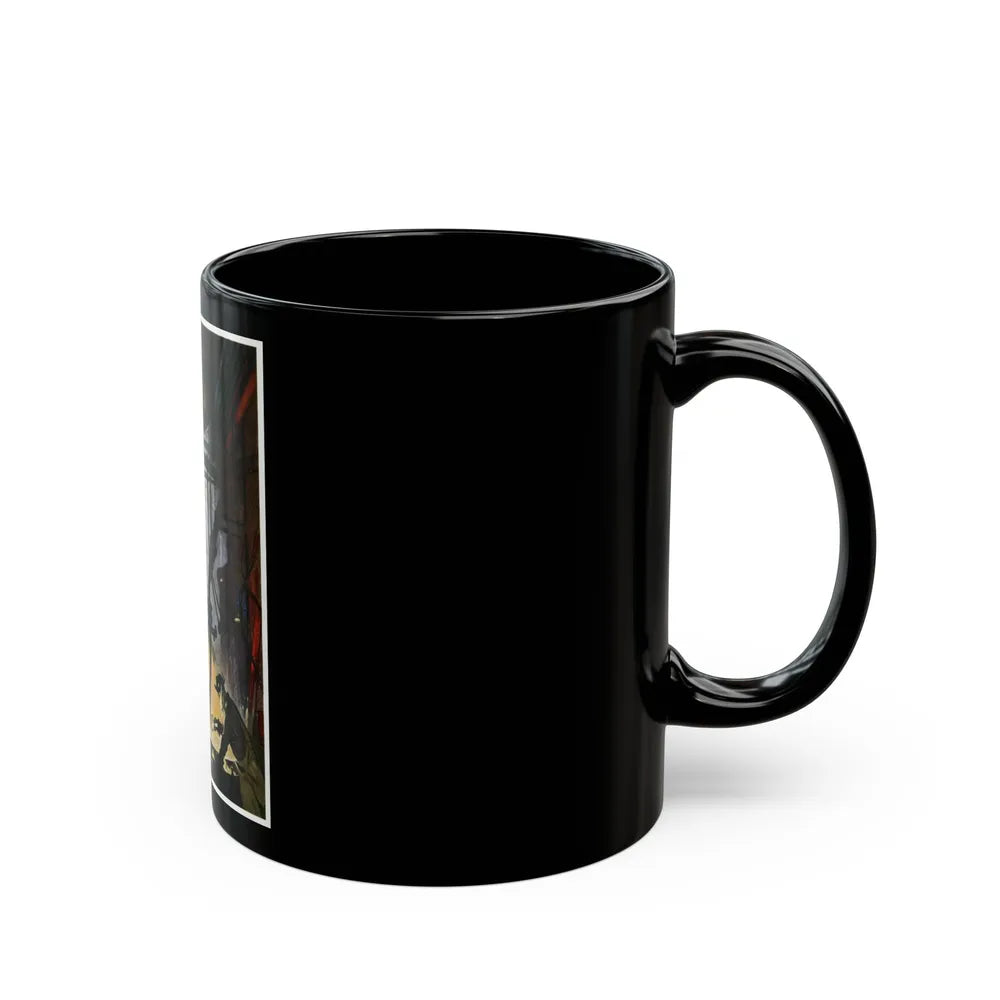 Crystalizing Sulpha, 1945 - Black Coffee Mug-Go Mug Yourself