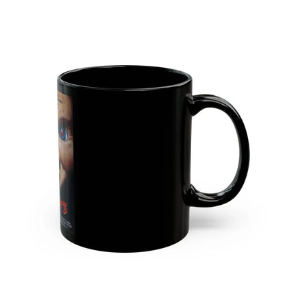 CHILD'S PLAY 3 1991 Movie Poster - Black Coffee Mug-Go Mug Yourself