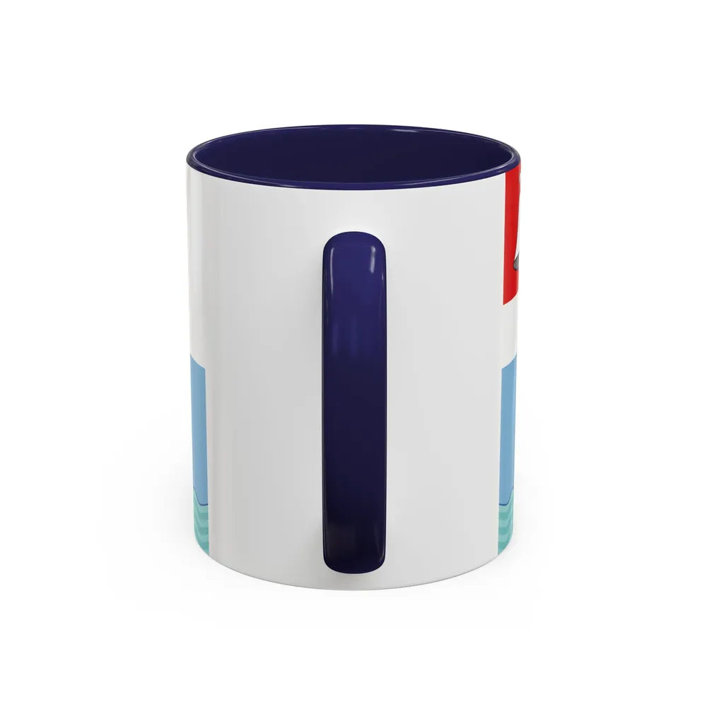 Flag of Belfast Ireland - Accent Coffee Mug-Go Mug Yourself