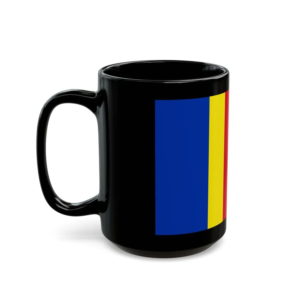 Flag of Salerno Italy - Black Coffee Mug-Go Mug Yourself