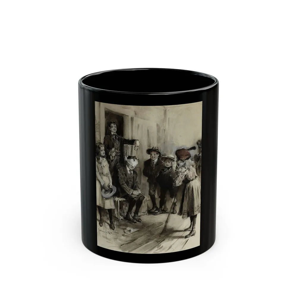 Blind Man's Bluff - Black Coffee Mug-11oz-Go Mug Yourself