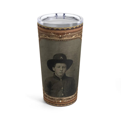 Unidentified Soldier In Union Uniform In Slouch Cap (U.S. Civil War) Tumbler 20oz-20oz-Go Mug Yourself