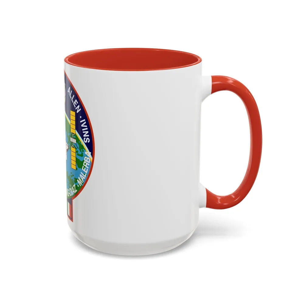 STS 46 (NASA) Accent Coffee Mug-Go Mug Yourself