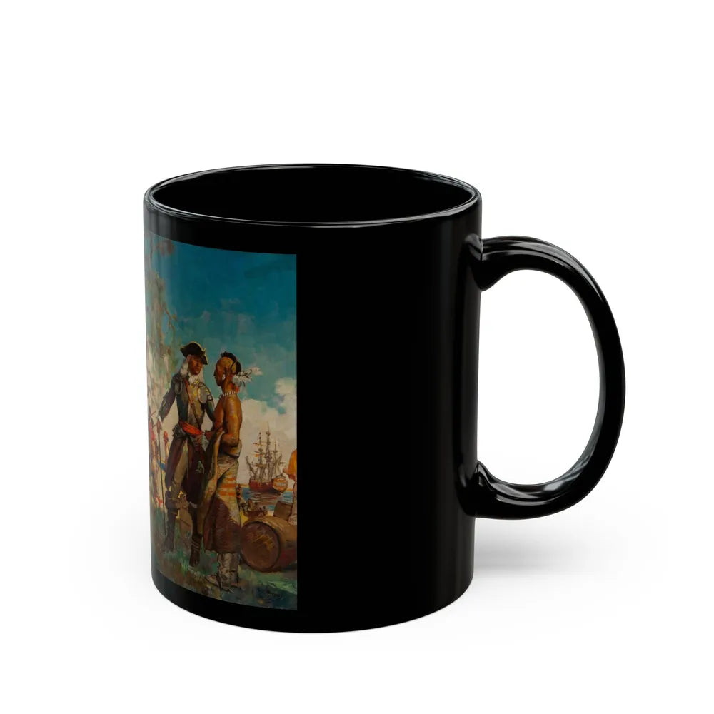 Georgia, Blue Book magazine cover, July 1948 - Black Coffee Mug-Go Mug Yourself