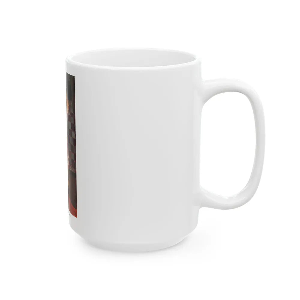 Discussing Terms, 1938 - White Coffee Mug-Go Mug Yourself