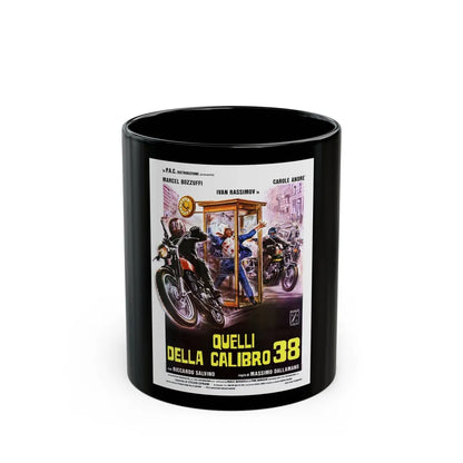 COLT 38 SPECIAL SQUAD 1976 Movie Poster - Black Coffee Mug-11oz-Go Mug Yourself