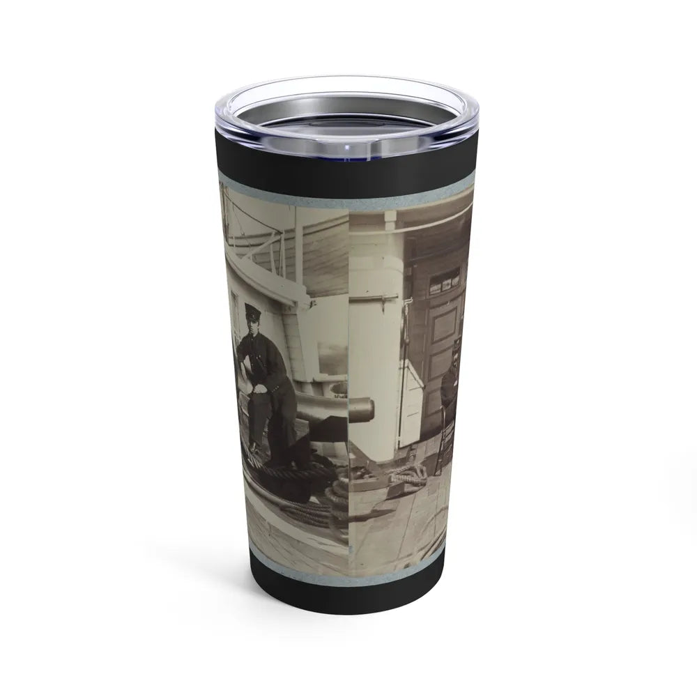 Navy Crewmen On The Deck Of A Ship (U.S. Civil War) Tumbler 20oz-Go Mug Yourself