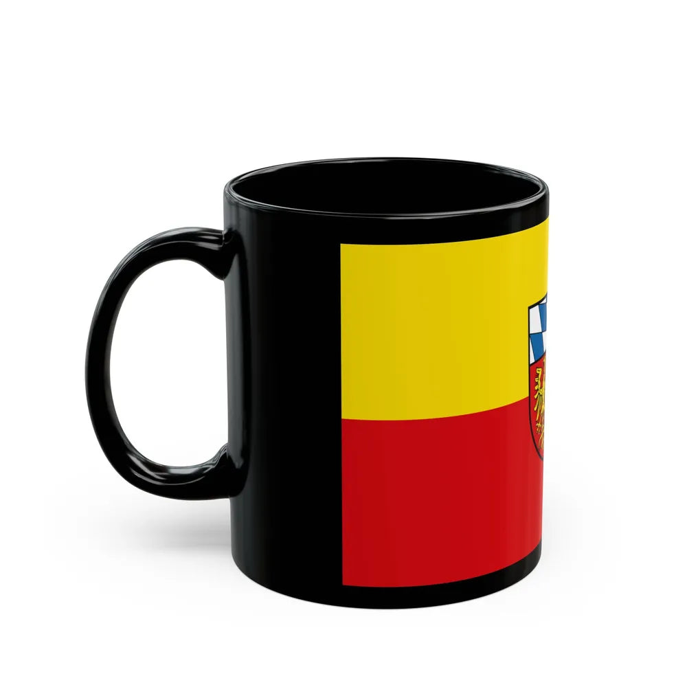 Flag of Landsberg am Lech Germany - Black Coffee Mug-Go Mug Yourself