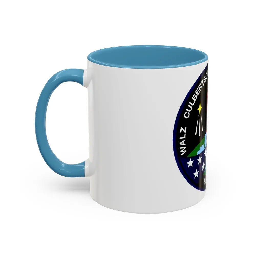 STS 51 (NASA) Accent Coffee Mug-Go Mug Yourself