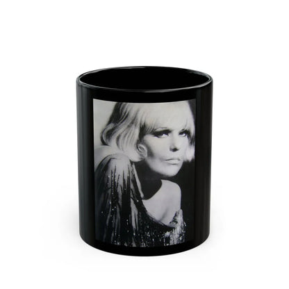 Kim Novak #378 (Vintage Female Icon) Black Coffee Mug-11oz-Go Mug Yourself