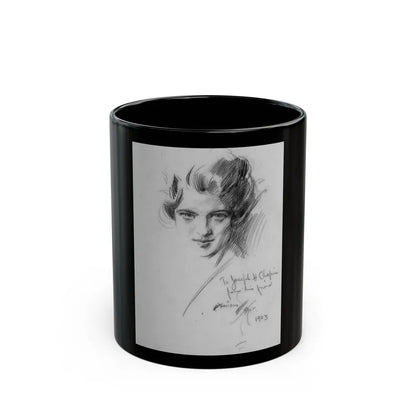 Fisher Girl, 1923 - Black Coffee Mug-11oz-Go Mug Yourself