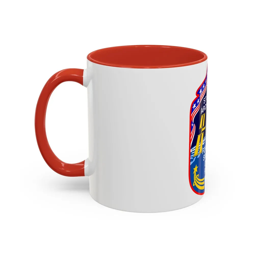 STS 117 (NASA) Accent Coffee Mug-Go Mug Yourself