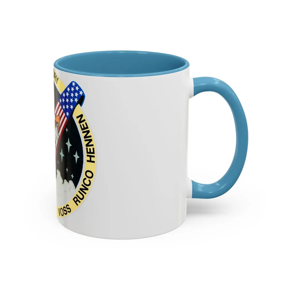 STS 44 (NASA) Accent Coffee Mug-Go Mug Yourself