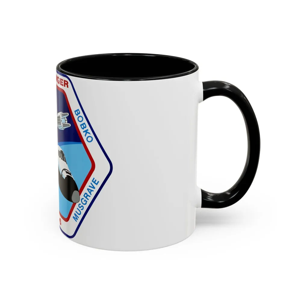 STS 6 (NASA) Accent Coffee Mug-Go Mug Yourself