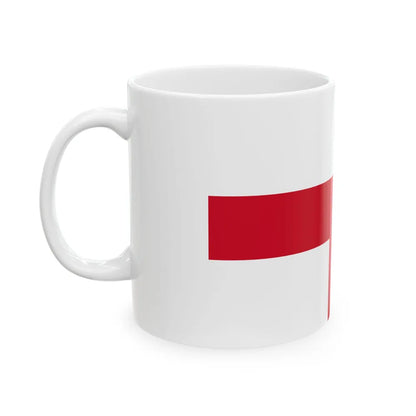 Flag of Kirkop Malta - White Coffee Mug-Go Mug Yourself