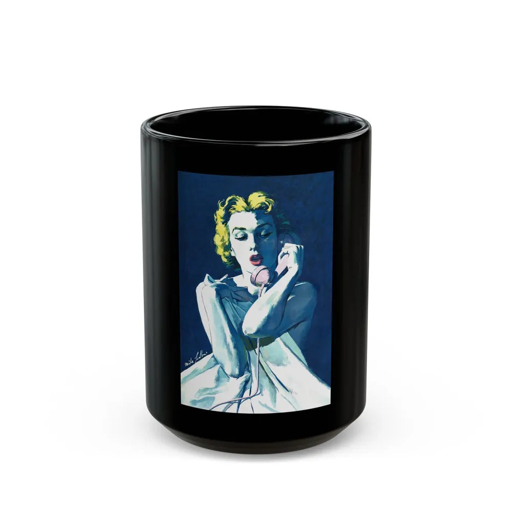 Don't lie to me..., Esquire, 1954 - Black Coffee Mug-15oz-Go Mug Yourself