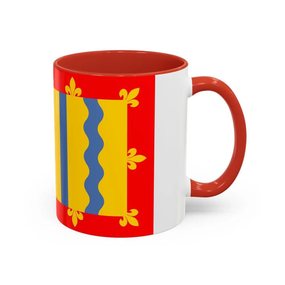 Flag of Cambridgeshire UK - Accent Coffee Mug-Go Mug Yourself