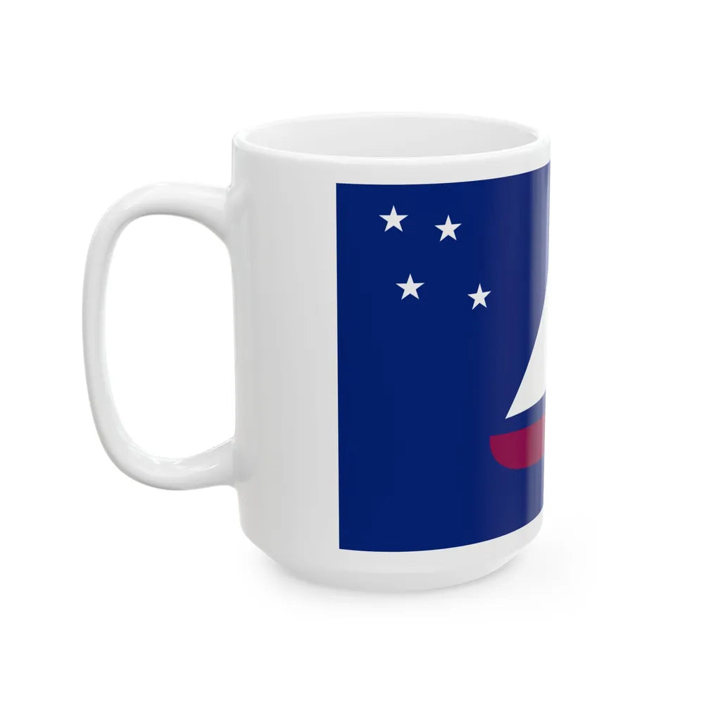 Flag of Sonsorol Palau - White Coffee Mug-Go Mug Yourself