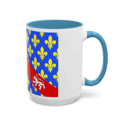 Flag of Creuse France - Accent Coffee Mug-Go Mug Yourself