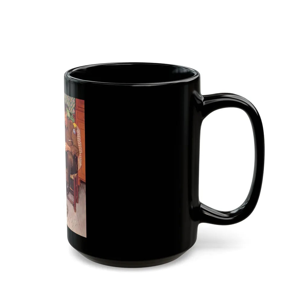 Rockwell3 (1) - Black Coffee Mug-Go Mug Yourself