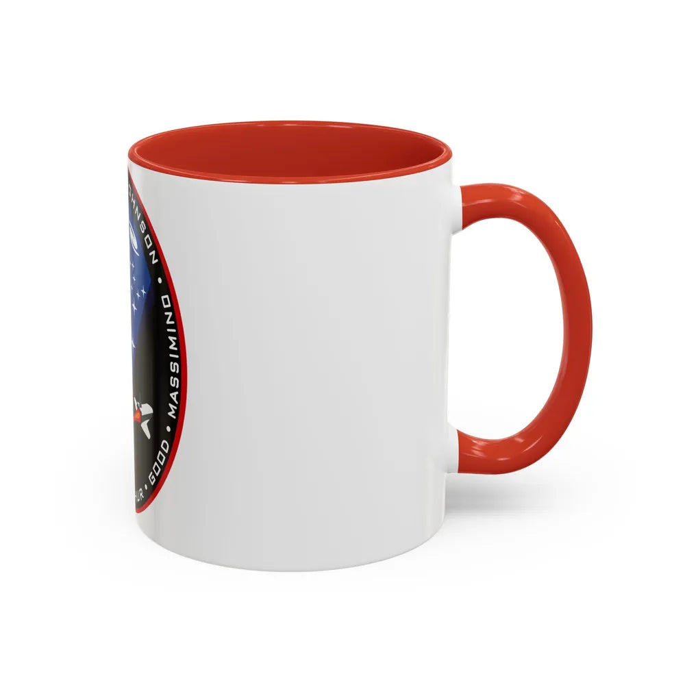 STS 125 (NASA) Accent Coffee Mug-Go Mug Yourself