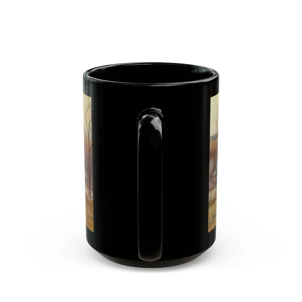 Early Spring - Black Coffee Mug-Go Mug Yourself