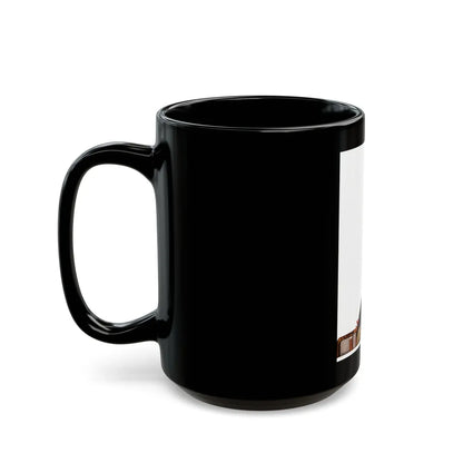 Fashion Illustration (2) - Black Coffee Mug-Go Mug Yourself