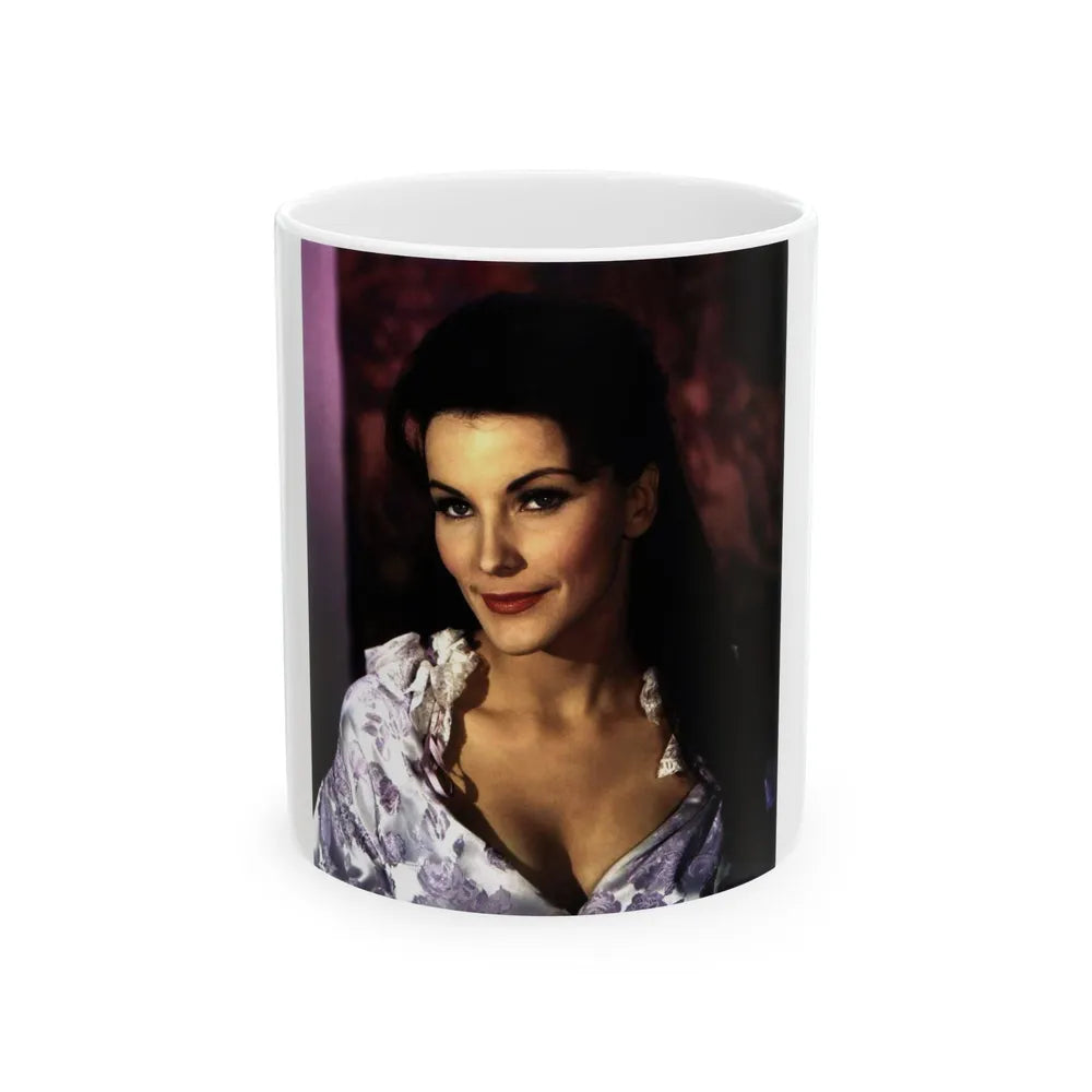 Debra Paget #374 (Vintage Female Icon) White Coffee Mug-11oz-Go Mug Yourself