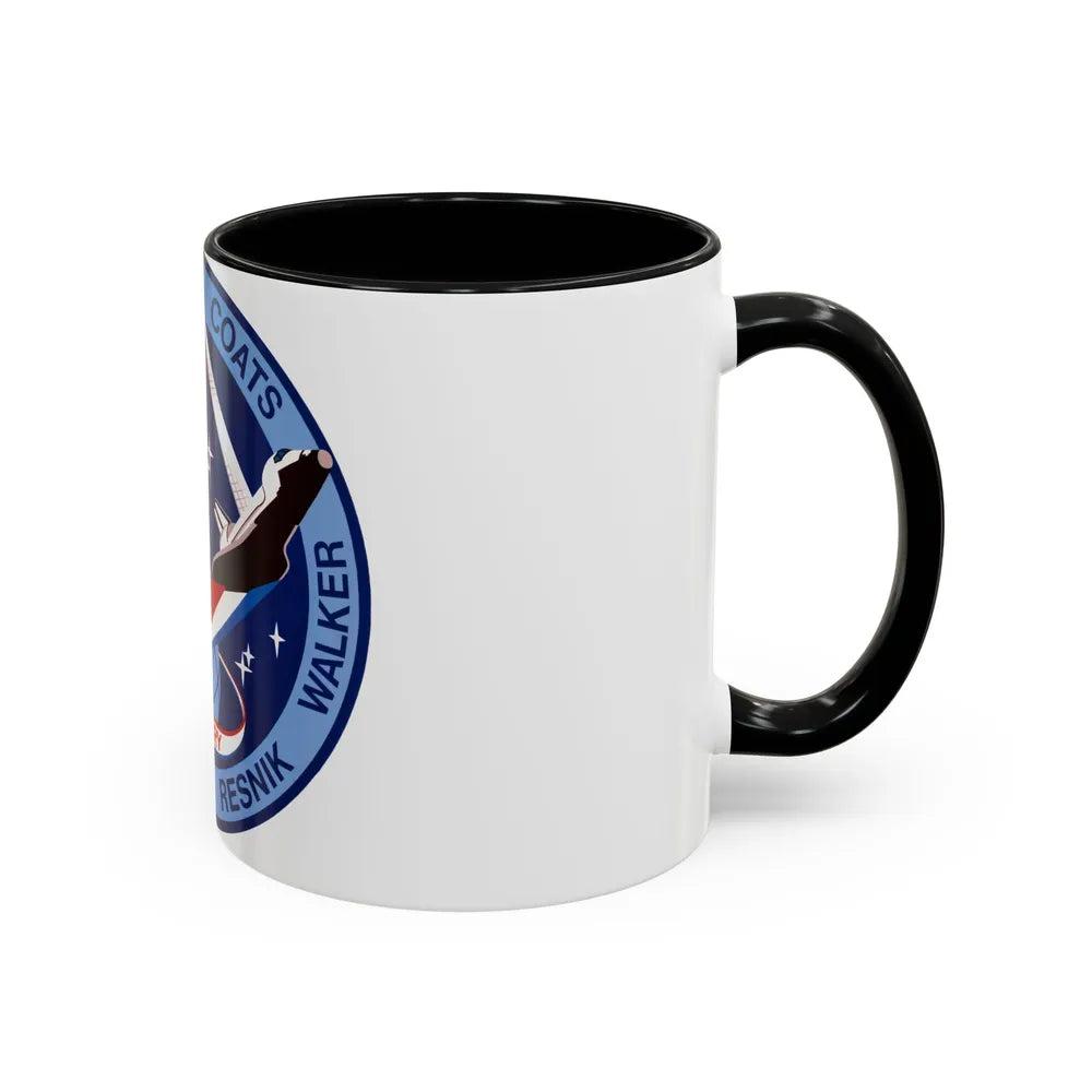 STS 41 d (NASA) Accent Coffee Mug-Go Mug Yourself