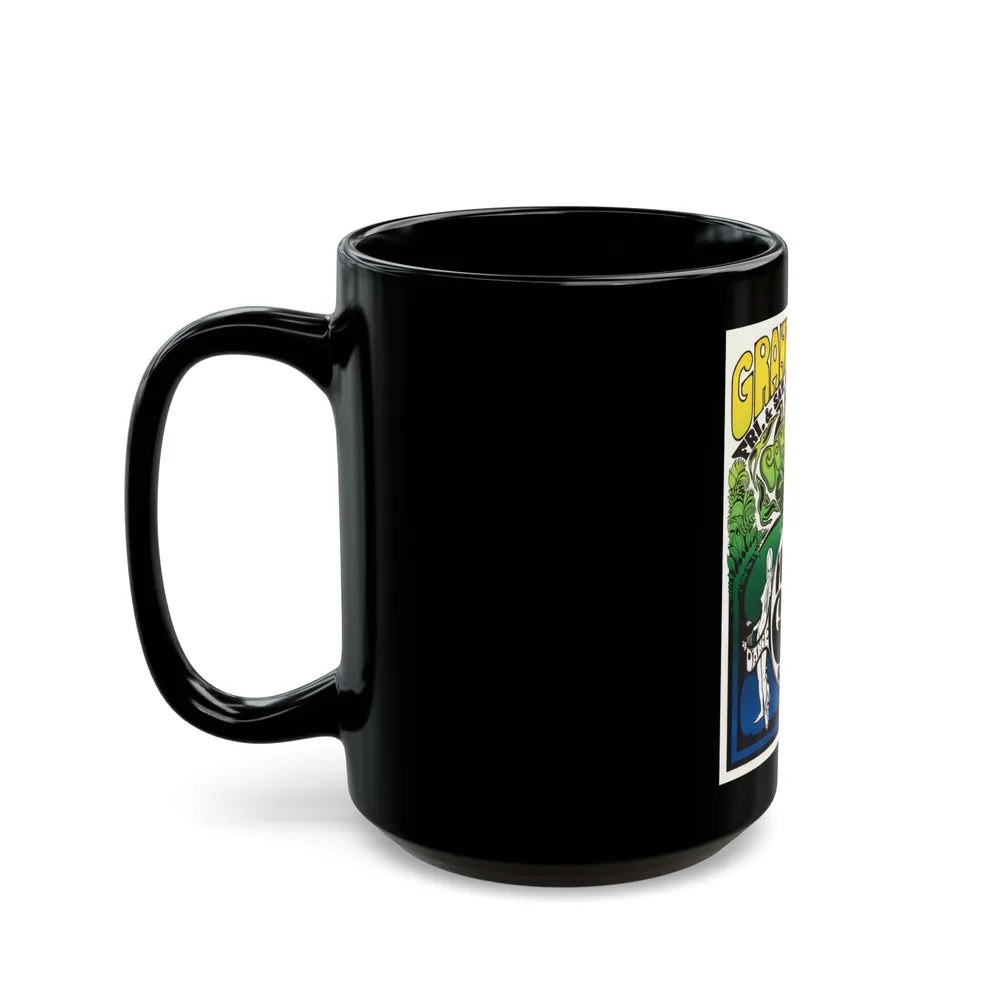 Conqueroo Poster (Music Poster) Black Coffee Mug-Go Mug Yourself