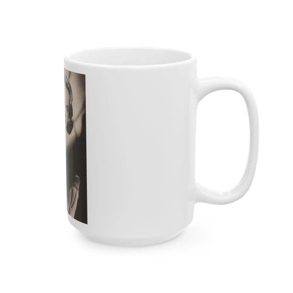 Terry Moore #540 - 8x10 Magazine Page Photo (Vintage Female Icon) White Coffee Mug-Go Mug Yourself