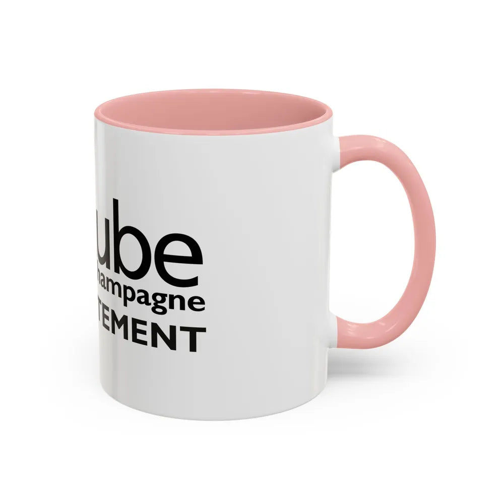 Flag of Aube France - Accent Coffee Mug-Go Mug Yourself