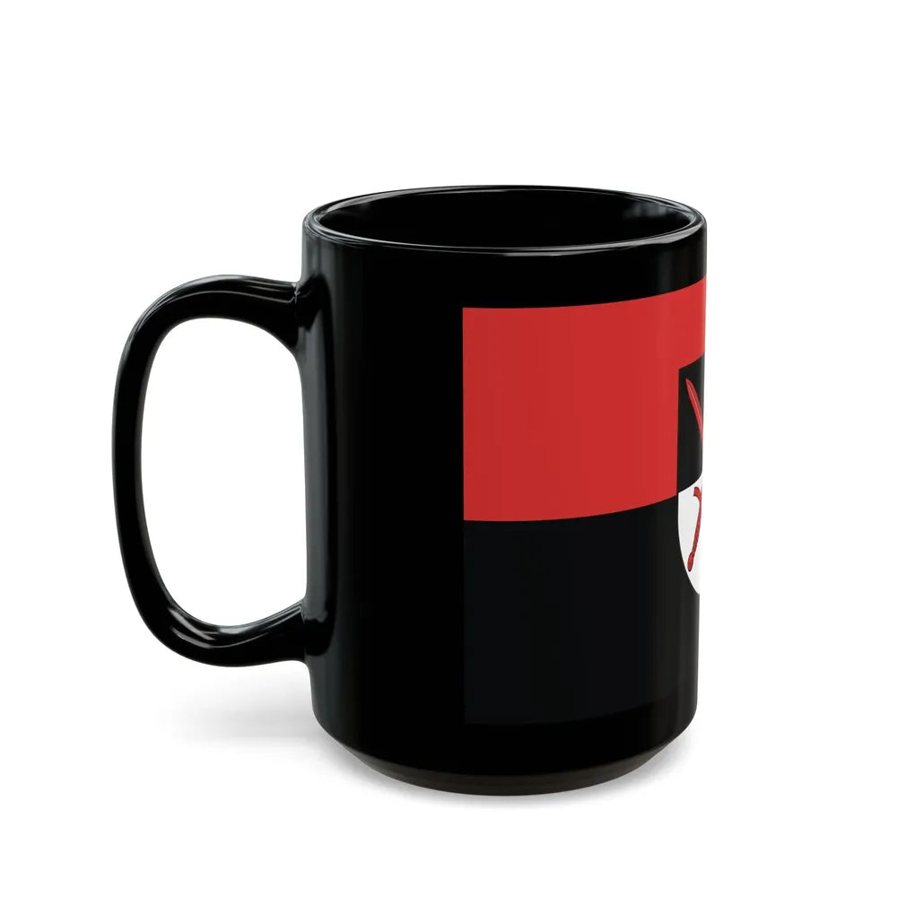 Flag of Wittenberg Germany - Black Coffee Mug-Go Mug Yourself