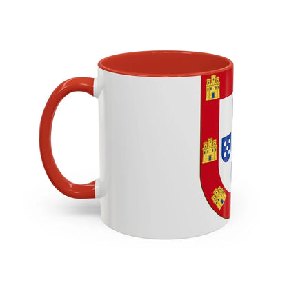 Royal Arms of Portugal - Accent Coffee Mug-Go Mug Yourself