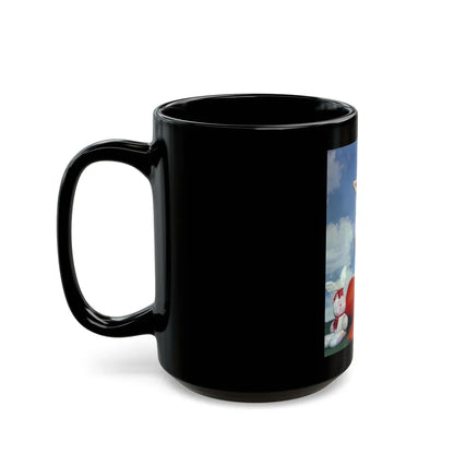 Gila Golan #41 (Vintage Female Icon) Black Coffee Mug-Go Mug Yourself