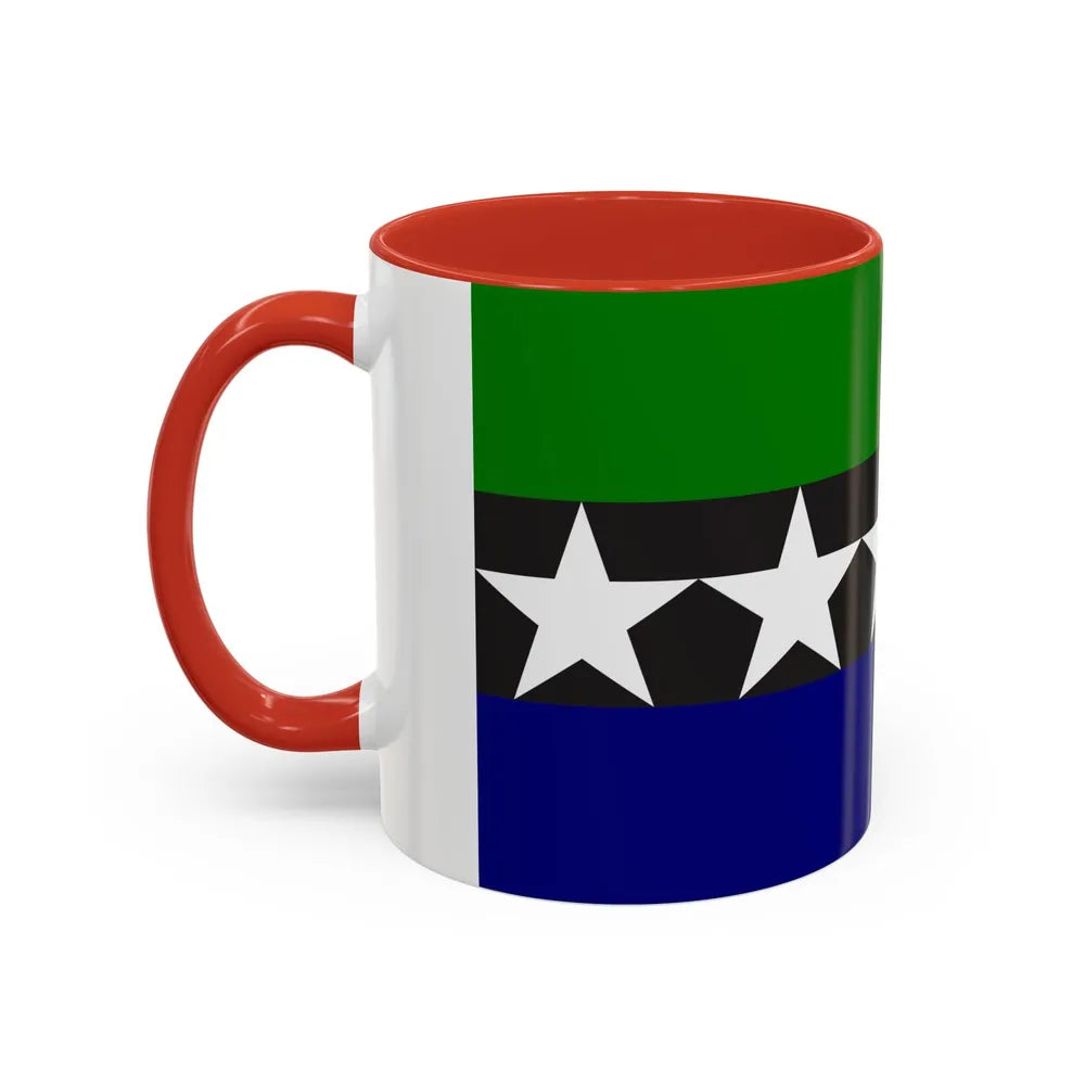 Flag of Aimeliik Palau - Accent Coffee Mug-Go Mug Yourself