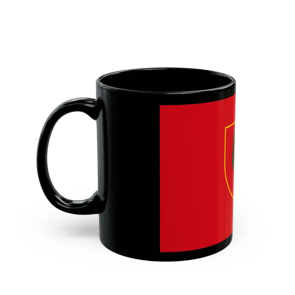 Flag of Birgu Malta - Black Coffee Mug-Go Mug Yourself