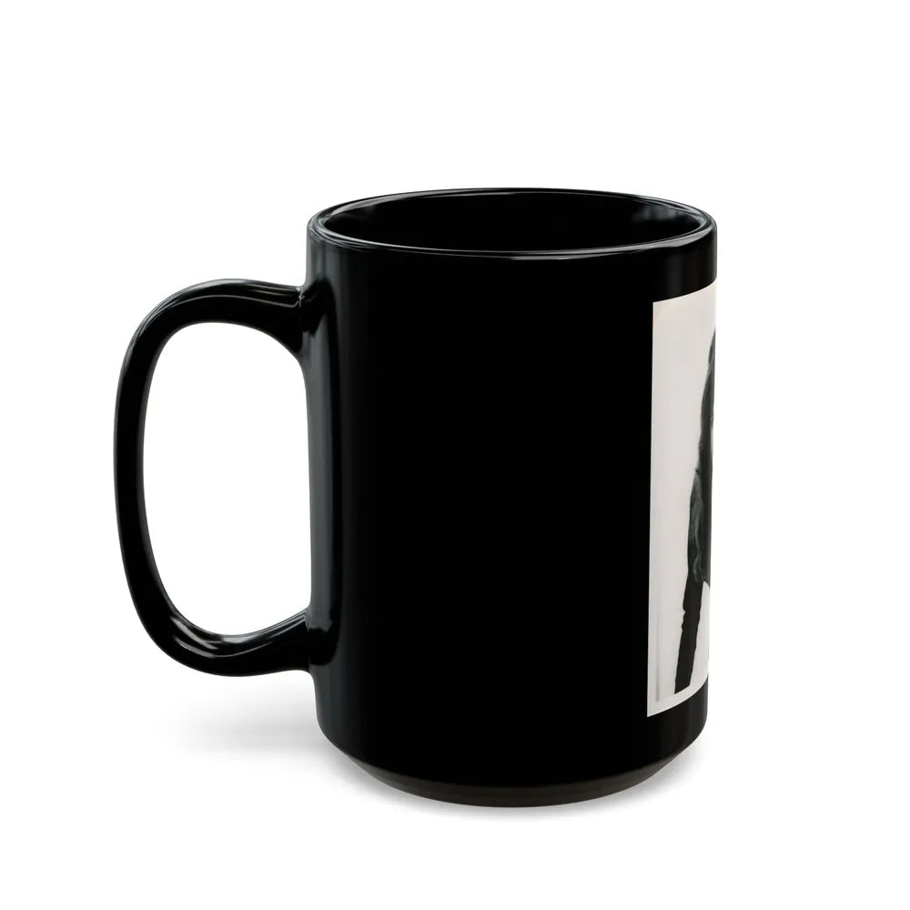 Gila Golan #11 (Vintage Female Icon) Black Coffee Mug-Go Mug Yourself