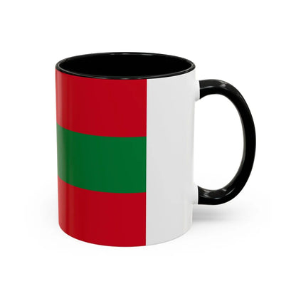 Flag of Ambato Ecuador - Accent Coffee Mug-Go Mug Yourself