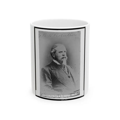 B.H. Robertson, Va. (U.S. Civil War) White Coffee Mug-11oz-Go Mug Yourself