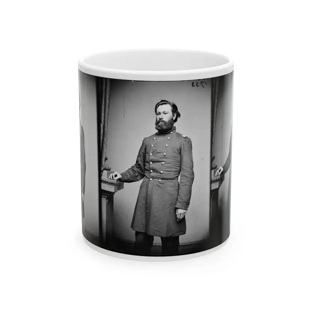 B.J. Sweet (U.S. Civil War) White Coffee Mug-11oz-Go Mug Yourself