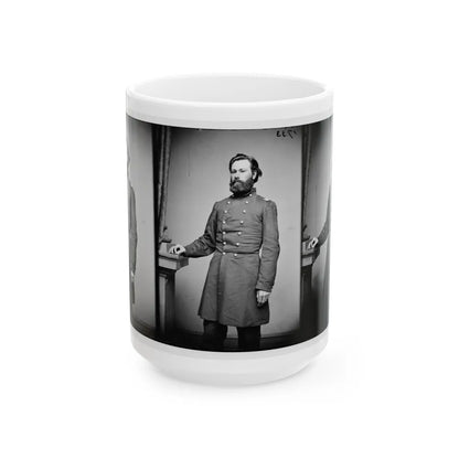 B.J. Sweet (U.S. Civil War) White Coffee Mug-15oz-Go Mug Yourself