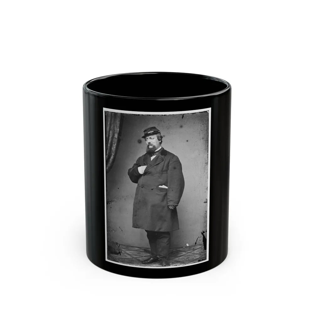 B.P. Poore (U.S. Civil War) Black Coffee Mug-11oz-Go Mug Yourself