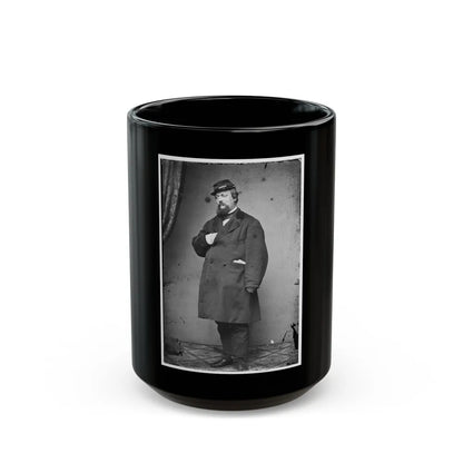 B.P. Poore (U.S. Civil War) Black Coffee Mug-15oz-Go Mug Yourself