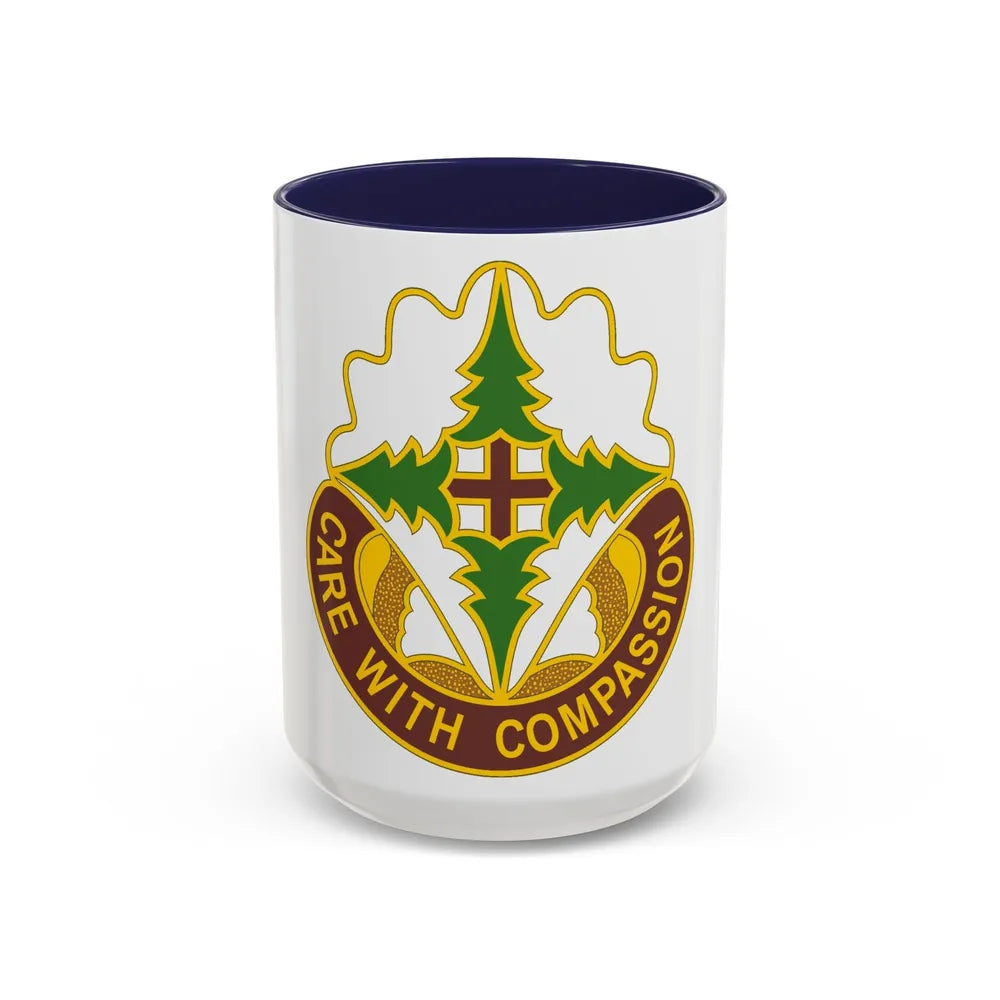 Madigan Medical Center (U.S. Army) Accent Coffee Mug-15oz-Navy-Go Mug Yourself